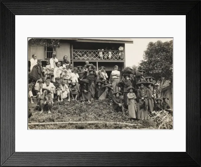 Framed Print : People of Borneo Framed Print : People of Borneo