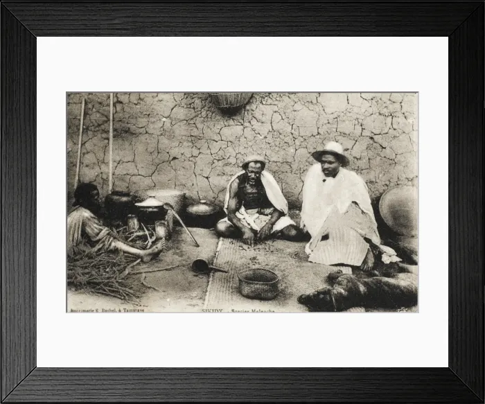 Framed Print : Madagascar - A Sorceror Framed Print : Madagascar - A Sorceror