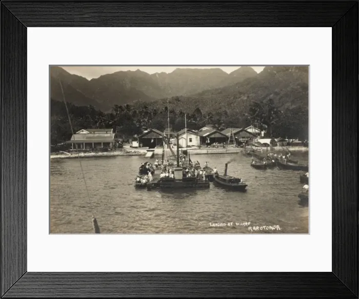 Framed Print : Rarotonga Island - Cook Islands Framed Print : Rarotonga Island - Cook Islands