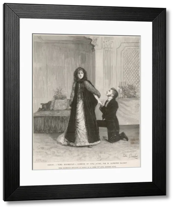 Framed Print : The play, Numa Roumestan by Daudet Framed Print : The play, Numa Roumestan by Daudet