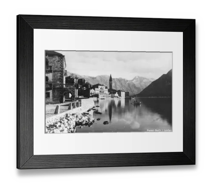 Framed Print : Montenegro - Perast Framed Print : Montenegro - Perast