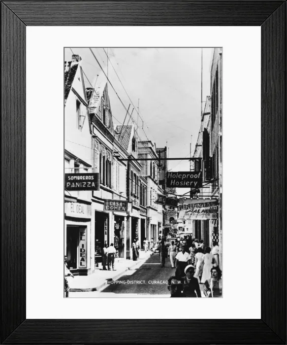 Framed Print : Curacao - a Dutch dependency Framed Print : Curacao - a Dutch dependency