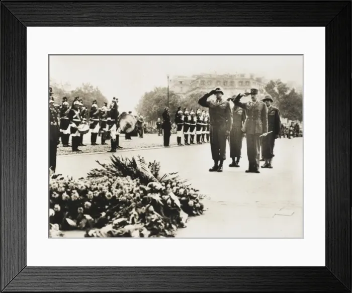 Framed Print : Generals at the Unknown Soldiers Tomb Framed Print : Generals at the Unknown Soldiers Tomb