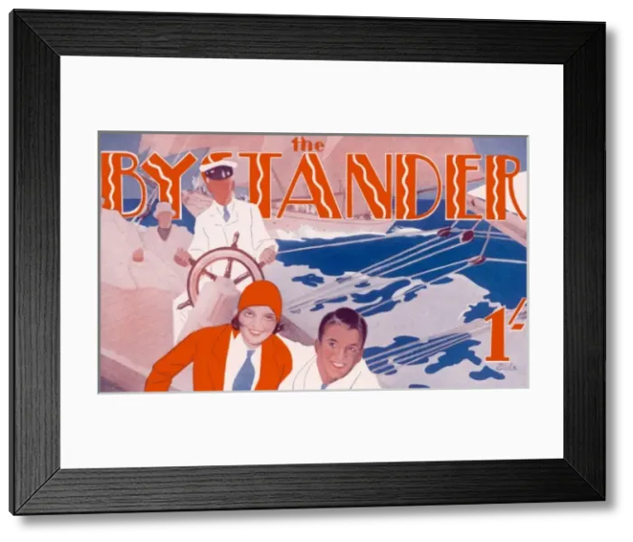 Framed Print : Bystander masthead by Tony Castle, 1930 Framed Print : Bystander masthead by Tony Castle, 1930