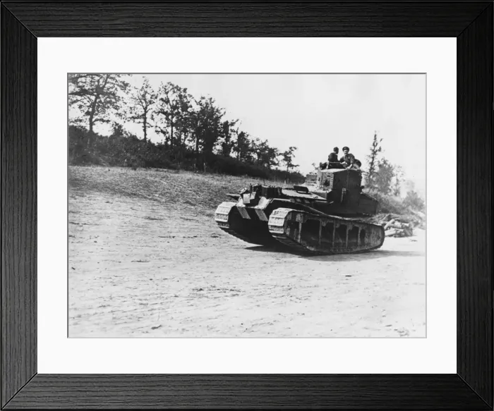 Framed Print : Whippet Tank 1918 Framed Print : Whippet Tank 1918