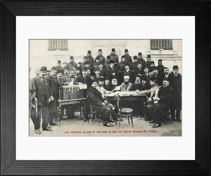 Framed Print : Elections held at Greek Church, Constantinople Framed Print : Elections held at Greek Church, Constantinople