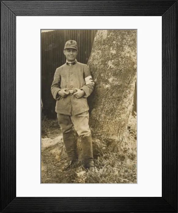 Framed Print : Turkish Red Crescent Medical Orderly Framed Print : Turkish Red Crescent Medical Orderly