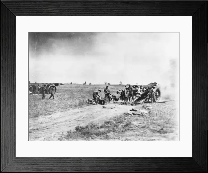 Framed Print : Battle of Amiens 1918 Framed Print : Battle of Amiens 1918
