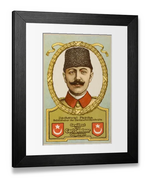 Framed Print : General von Linsingen Dschewat Pascha Framed Print : General von Linsingen Dschewat Pascha
