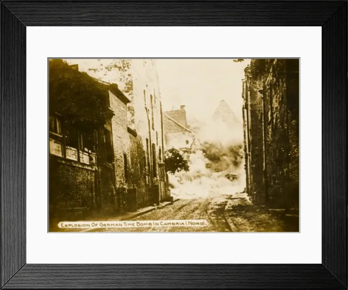 Framed Print : Second Battle of Cambrai 1918 Framed Print : Second Battle of Cambrai 1918