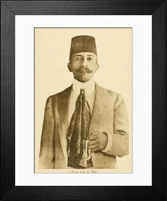Framed Print : Pierre Loti (1850 - 1923) Framed Print : Pierre Loti (1850 - 1923)