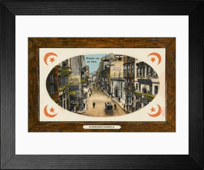 Framed Print : Grand Street - Pera, Istanbul Framed Print : Grand Street - Pera, Istanbul