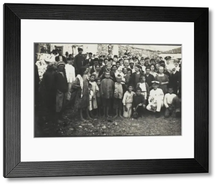 Framed Print : Russian Refugees in Turkey Framed Print : Russian Refugees in Turkey