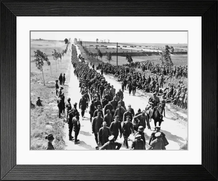 Framed Print : Battle of Amiens 1918 Framed Print : Battle of Amiens 1918