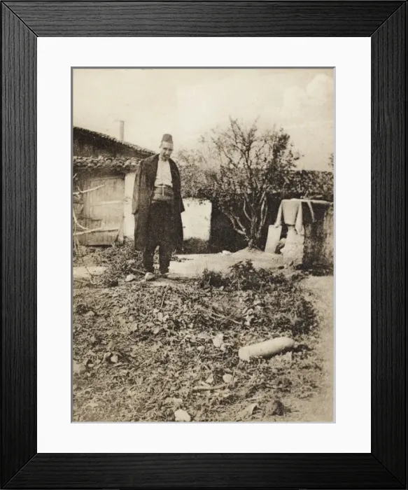 Framed Print : 1st Balkan War - unexploded shell Framed Print : 1st Balkan War - unexploded shell