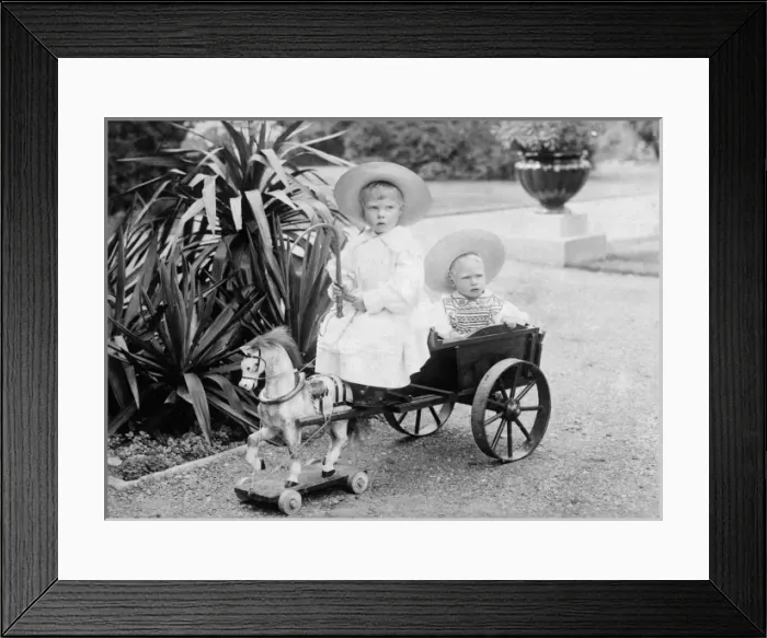 Framed Print : Princes Edward and Albert of York Framed Print : Princes Edward and Albert of York