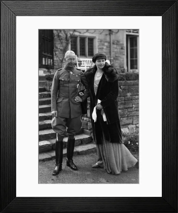 Framed Print : Crown Prince and Princess of Prussia Framed Print : Crown Prince and Princess of Prussia