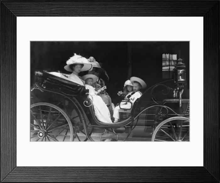 Framed Print : Charles Edward of Saxe-Coburgs family Framed Print : Charles Edward of Saxe-Coburgs family