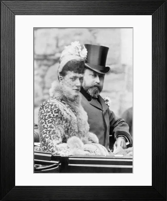Framed Print : Prince & Princess of Wales visit Glasgow Framed Print : Prince & Princess of Wales visit Glasgow