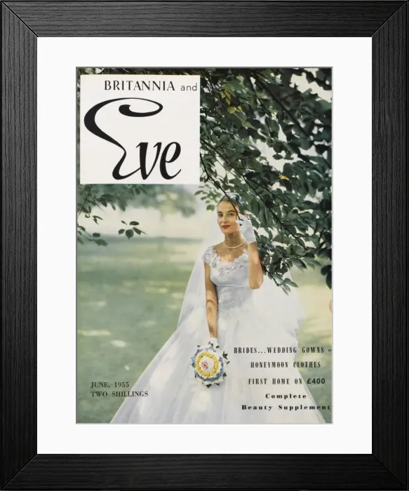Framed Print : Front cover from Britannia and Eve Framed Print : Front cover from Britannia and Eve