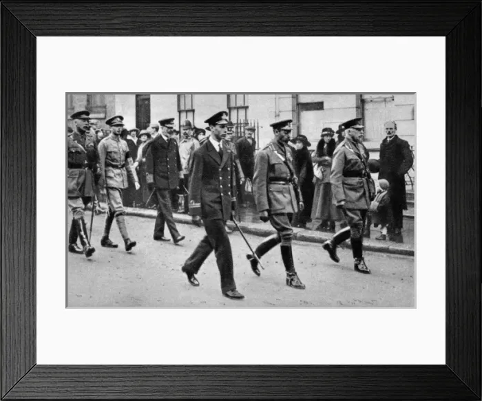 Framed Print : Prince Christian of Schleswig-Holsteins funeral Framed Print : Prince Christian of Schleswig-Holsteins funeral