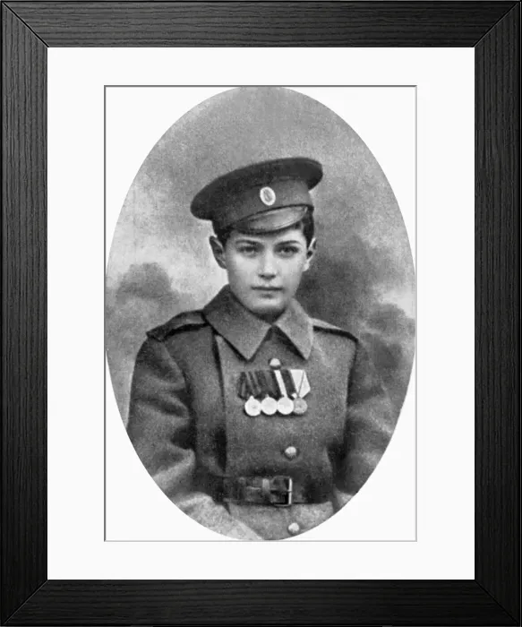 Framed Print : Alexei of Russia during wartime Framed Print : Alexei of Russia during wartime