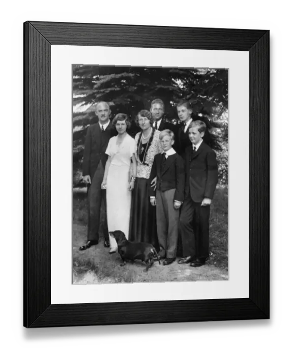 Framed Print : The Brunswick royal family Framed Print : The Brunswick royal family