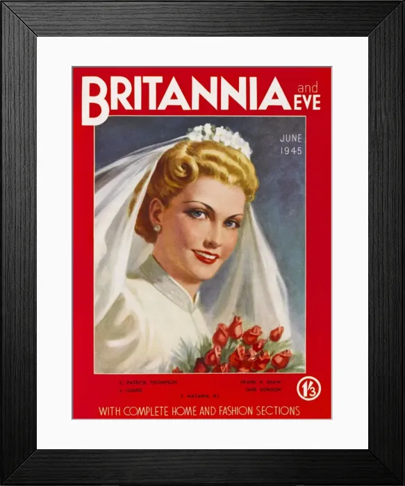 Framed Print : Front cover from Britannia and Eve Framed Print : Front cover from Britannia and Eve
