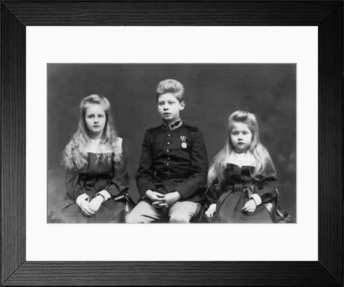Framed Print : Elizabeth, Carol and Marie of Romania Framed Print : Elizabeth, Carol and Marie of Romania
