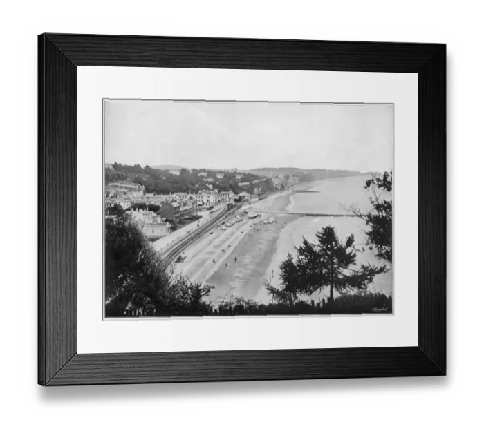Framed Print : DAWLISH. Dawlish, Devon Framed Print : DAWLISH. Dawlish, Devon