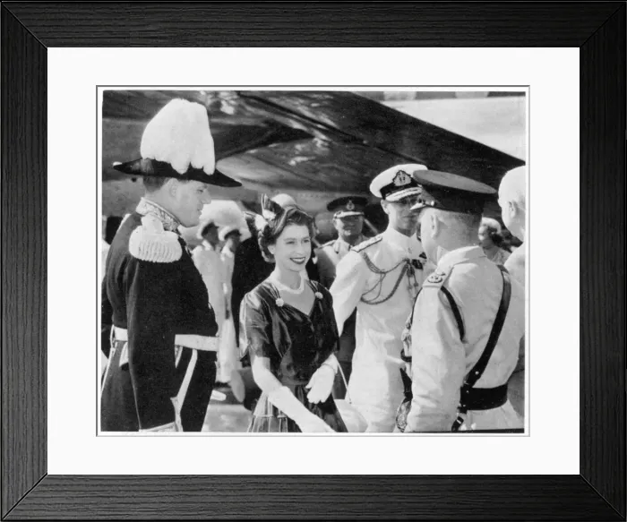Framed Print : Queens Visit to Uganda Framed Print : Queens Visit to Uganda