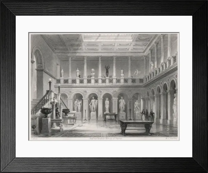 Framed Print : DEEPDENE. The Hall at Deepdene, near Dorking, Surrey Framed Print : DEEPDENE. The Hall at Deepdene, near Dorking, Surrey