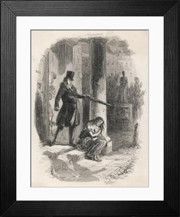 Framed Print : The Outcast Mother Framed Print : The Outcast Mother