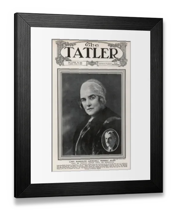 Framed Print : Lady Randolph Churchill Framed Print : Lady Randolph Churchill