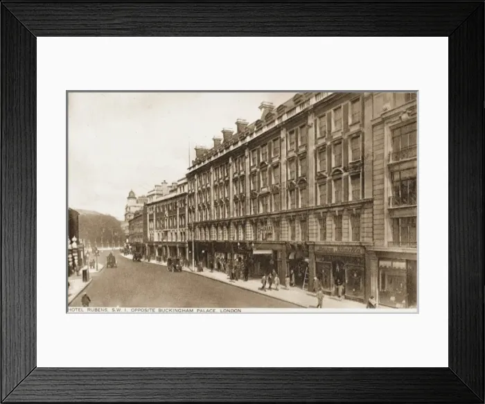 Framed Print : Hotel Rubens, opp. Buckingham Palace Framed Print : Hotel Rubens, opp. Buckingham Palace