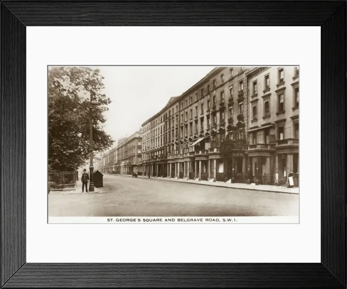 Framed Print : St Georges Square, Pimlico, London Framed Print : St Georges Square, Pimlico, London