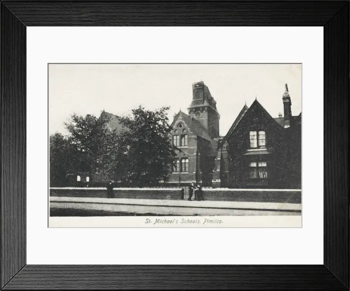 Framed Print : St Michaels Schools, Pimlico, London Framed Print : St Michaels Schools, Pimlico, London