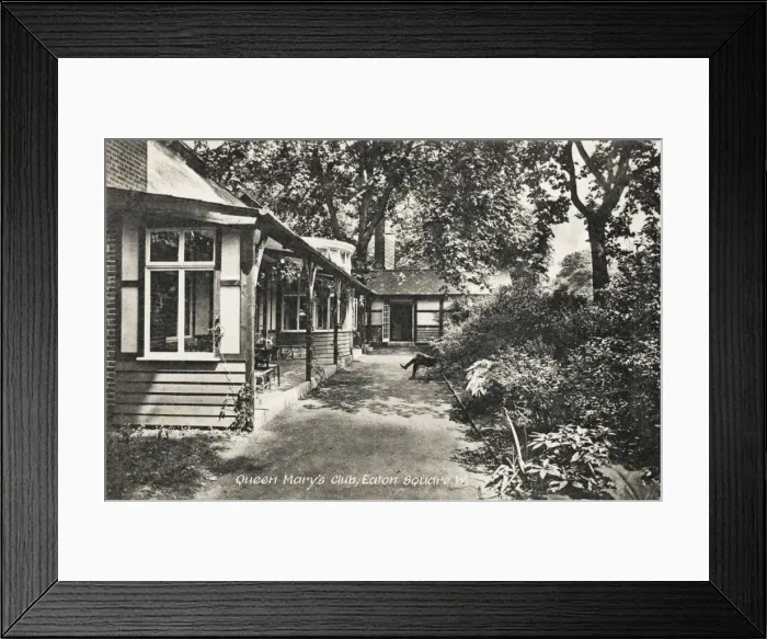 Framed Print : Queen Marys Club, Eaton Square, Pimlico Framed Print : Queen Marys Club, Eaton Square, Pimlico