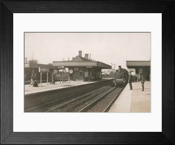 Framed Print : Summer Hill Station Framed Print : Summer Hill Station