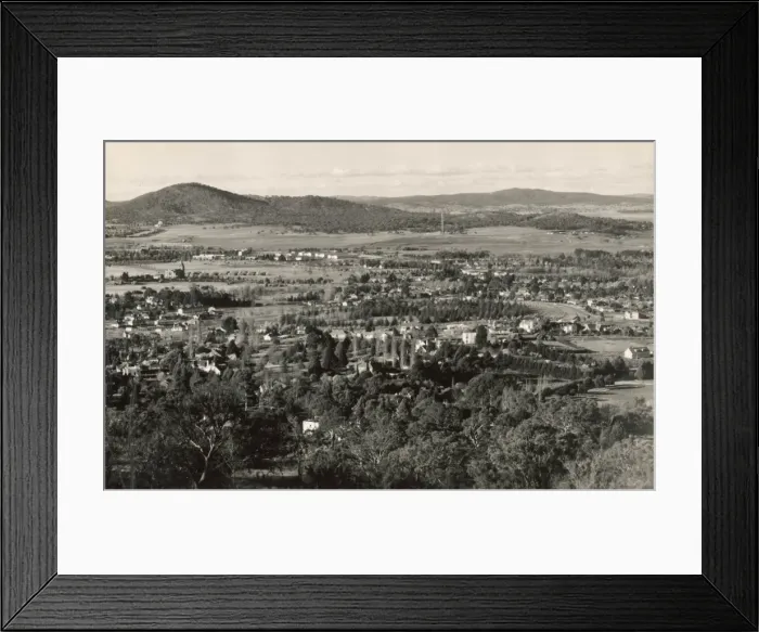 Framed Print : Canberra 1930s Framed Print : Canberra 1930s