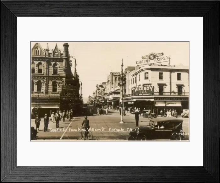 Framed Print : Adelaide, 1920s Framed Print : Adelaide, 1920s