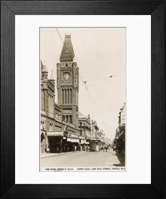 Framed Print : Perth 1900s Framed Print : Perth 1900s