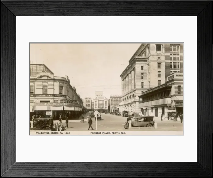 Framed Print : Perth 1910s Framed Print : Perth 1910s