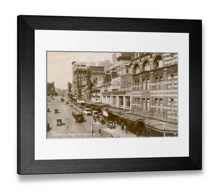 Framed Print : Sydney, c. 1920s Framed Print : Sydney, c. 1920s