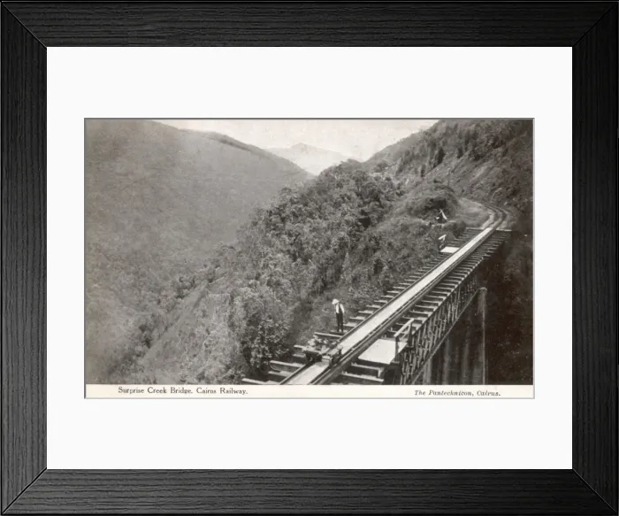 Framed Print : Cairns 1930s Framed Print : Cairns 1930s