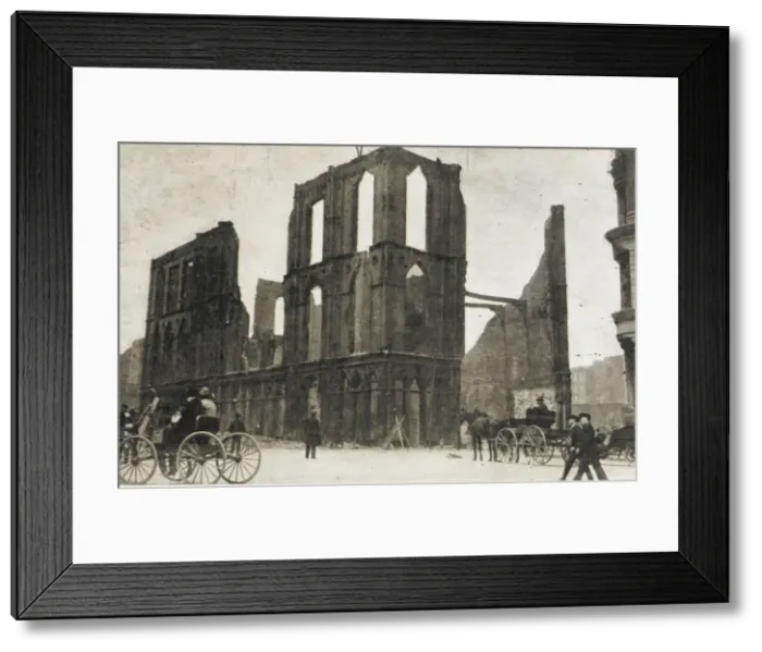 Framed Print : Ruins of the Masonic Temple, San Francisco Framed Print : Ruins of the Masonic Temple, San Francisco