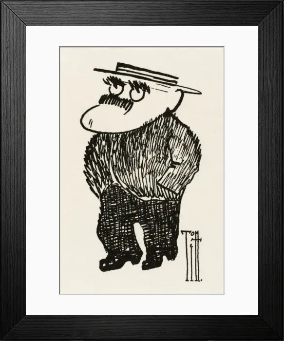 Framed Print : Tom Titt  /  Rudyard Kipling