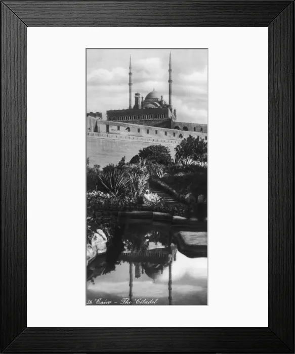 Framed Print : The Citadel and Muhammad Ali Mosque, Cairo, Egypt Framed Print : The Citadel and Muhammad Ali Mosque, Cairo, Egypt