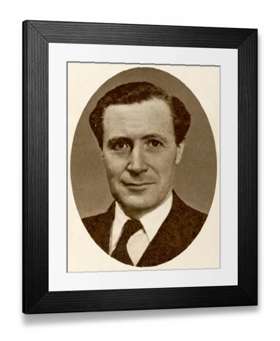 Framed Print : Duncan Sandys(1908-1987) Framed Print : Duncan Sandys(1908-1987)