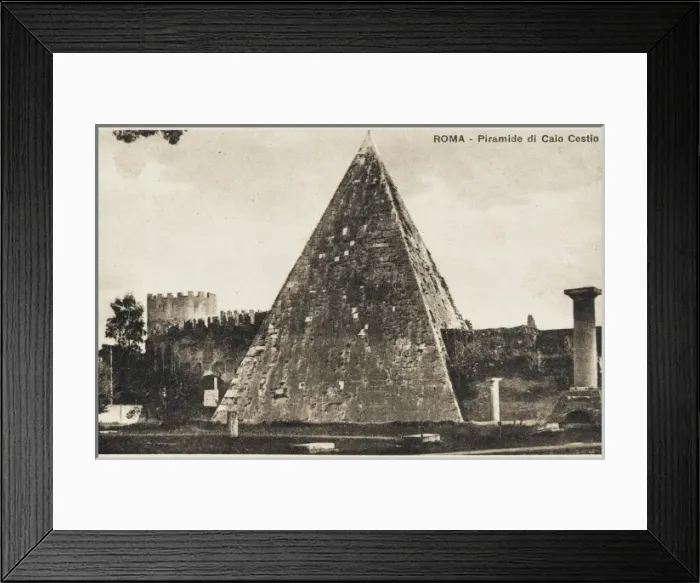 Framed Print : Pyramid of Cestius, Rome Framed Print : Pyramid of Cestius, Rome